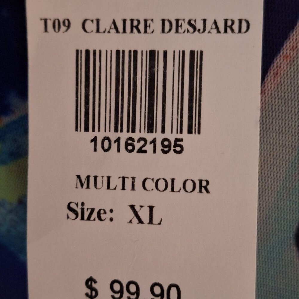Claire Desjardins (Artist)  Blouse  XL  ...NWT - Picture 5 of 6